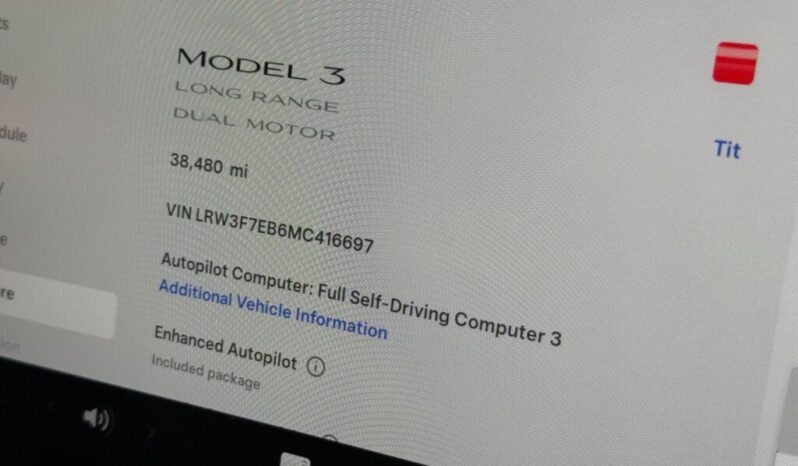 Tesla Model 3 (Dual Motor) Long Range Auto 4WDE 4dr full