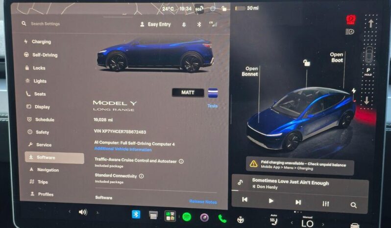 Tesla Model Y 84.7kWh Long Range Auto RWD full