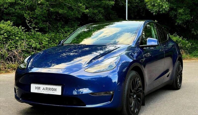 esla Model Y (Dual Motor) Long Range Auto 4WDE —-CAR REG NUMBER  LD24 UNV— full